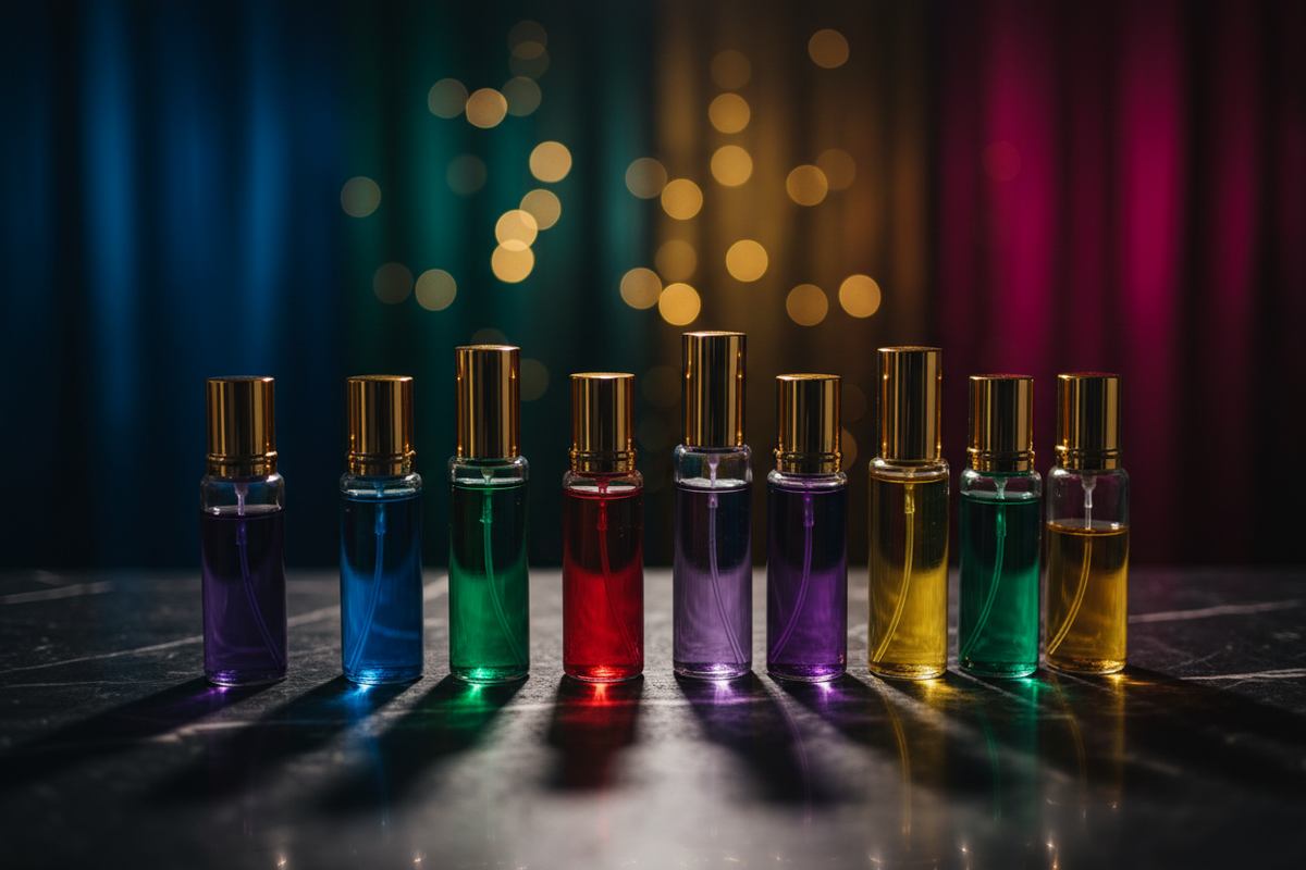 Authentic fragrance testers