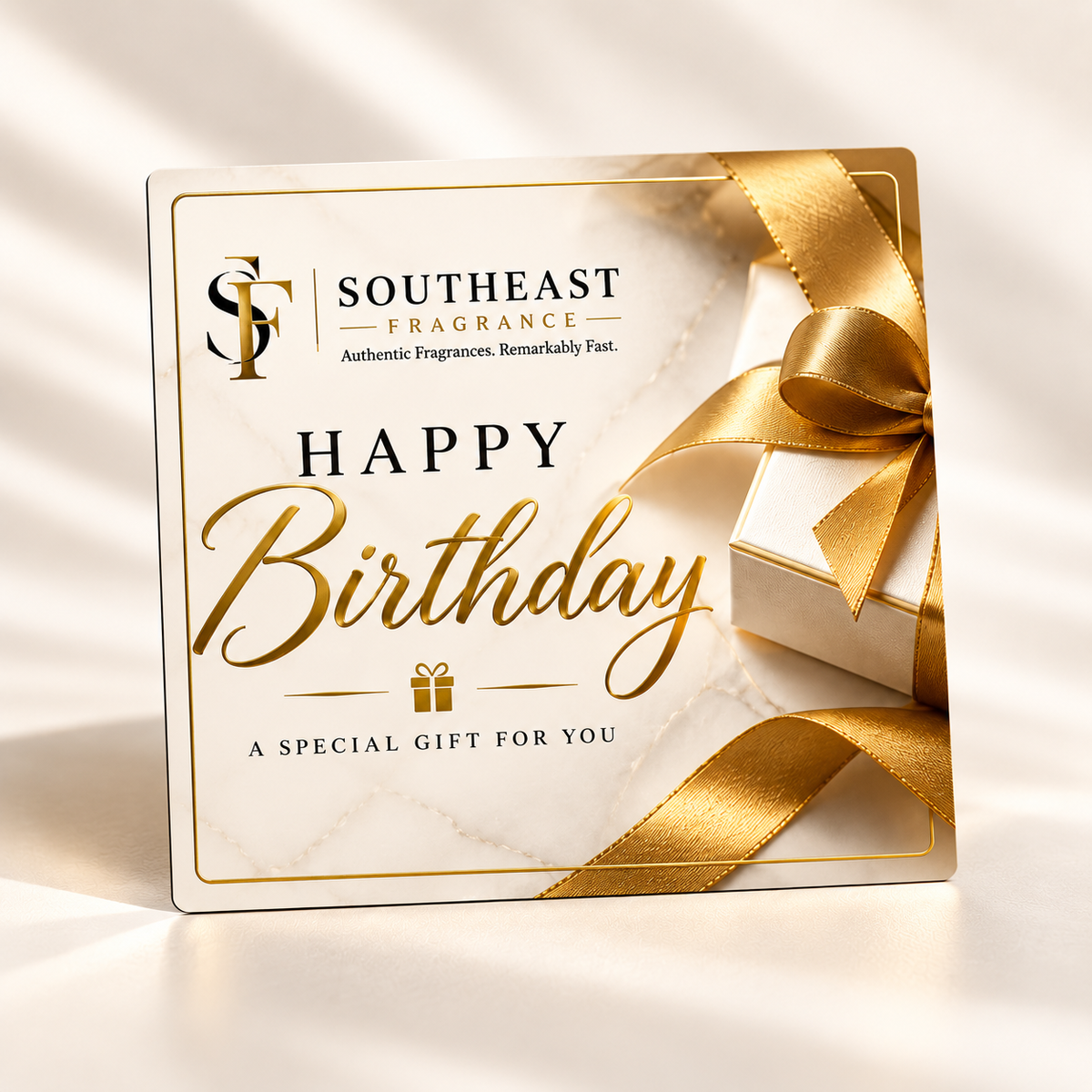 Southeast Fragrance Birthday Gift Card digital gift card design
