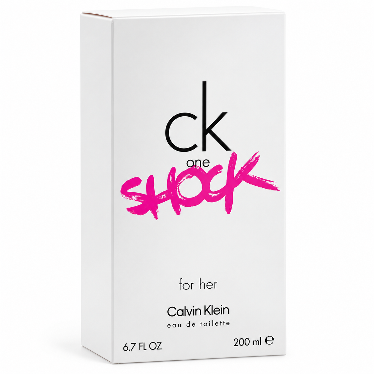 CK One Shock for Her by Calvin Klein Eau de Toilette (EDT) 6.7 oz / 200 mL for Women
