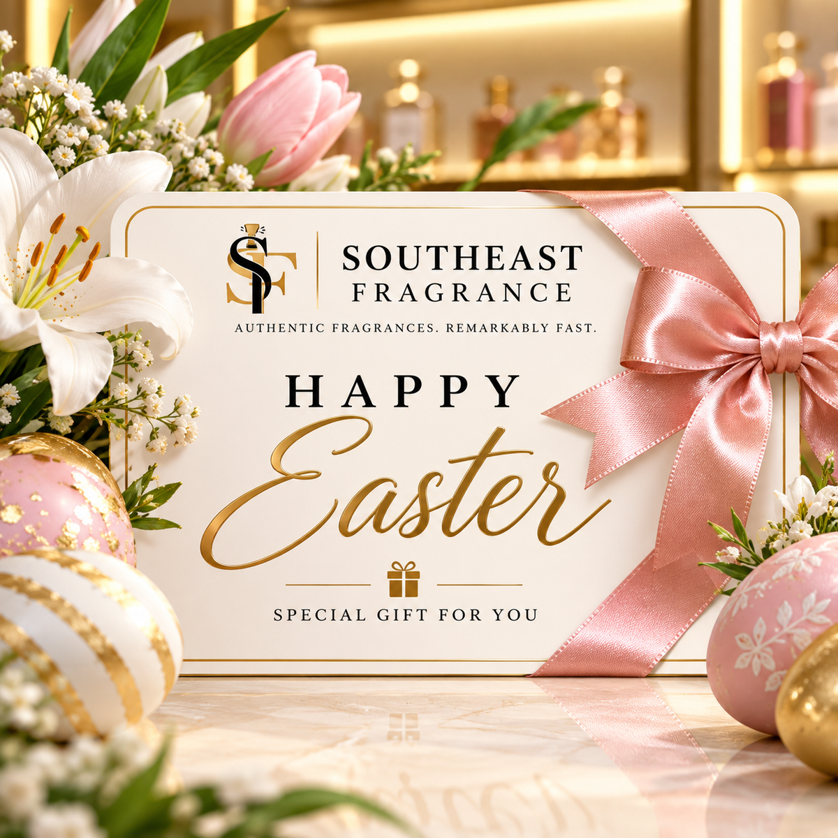 Southeast Fragrance Easter Gift Card digital gift card design