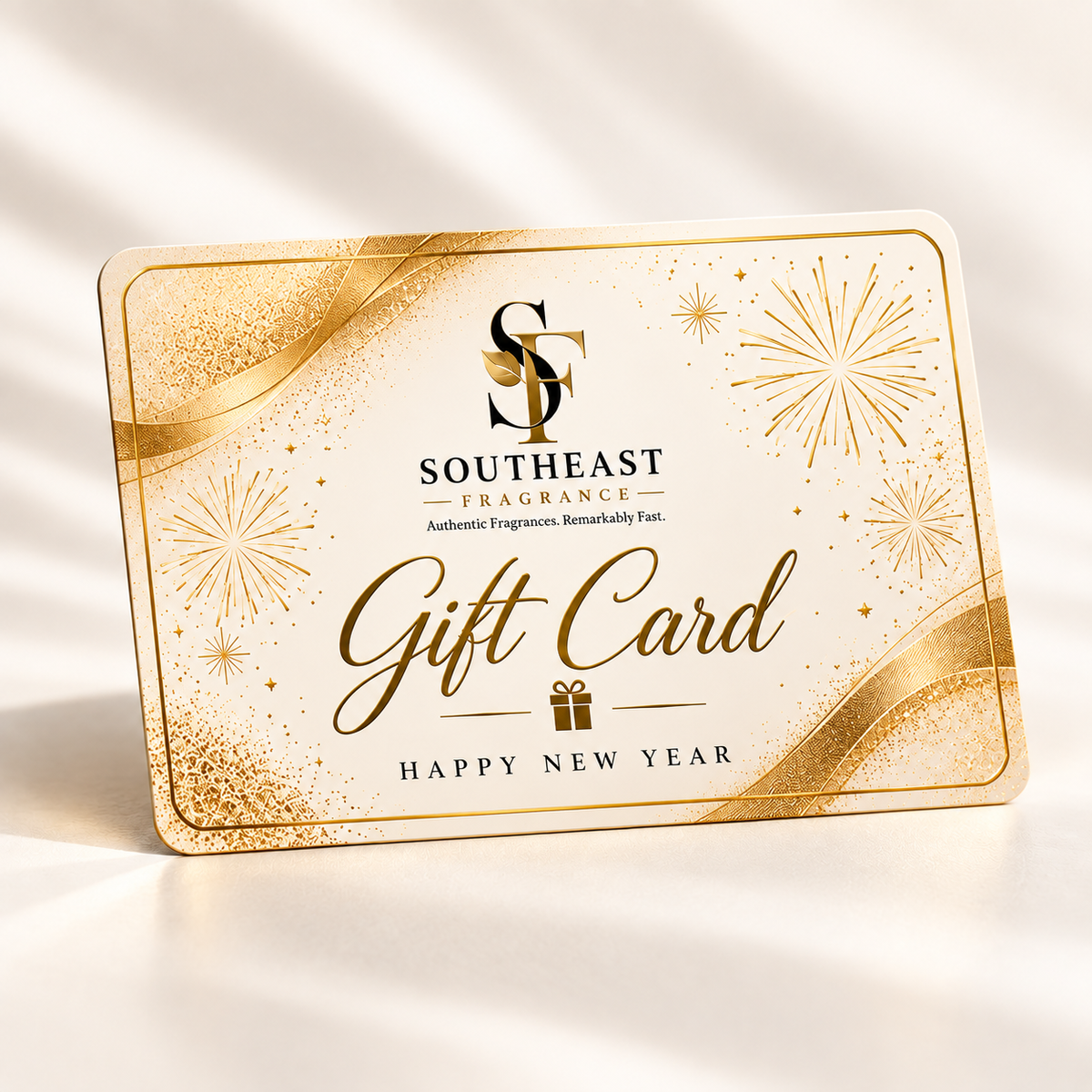 Southeast Fragrance New Year Gift Card digital gift card design
