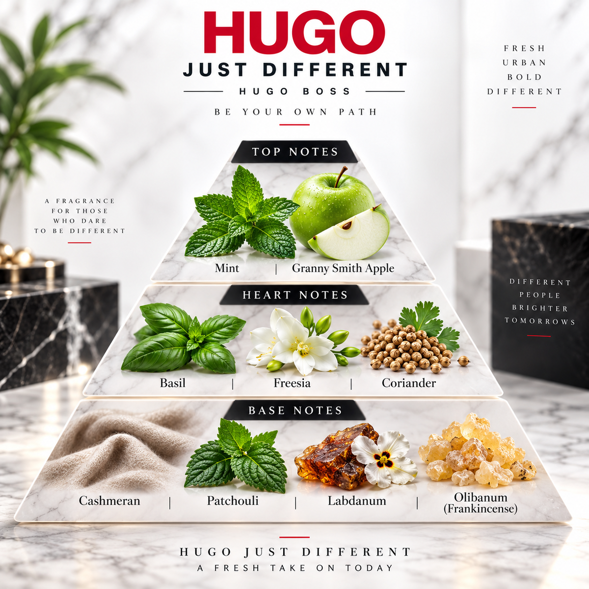 HUGO Just Different Eau de Toilette 4.2 oz / 125 mL for Men
