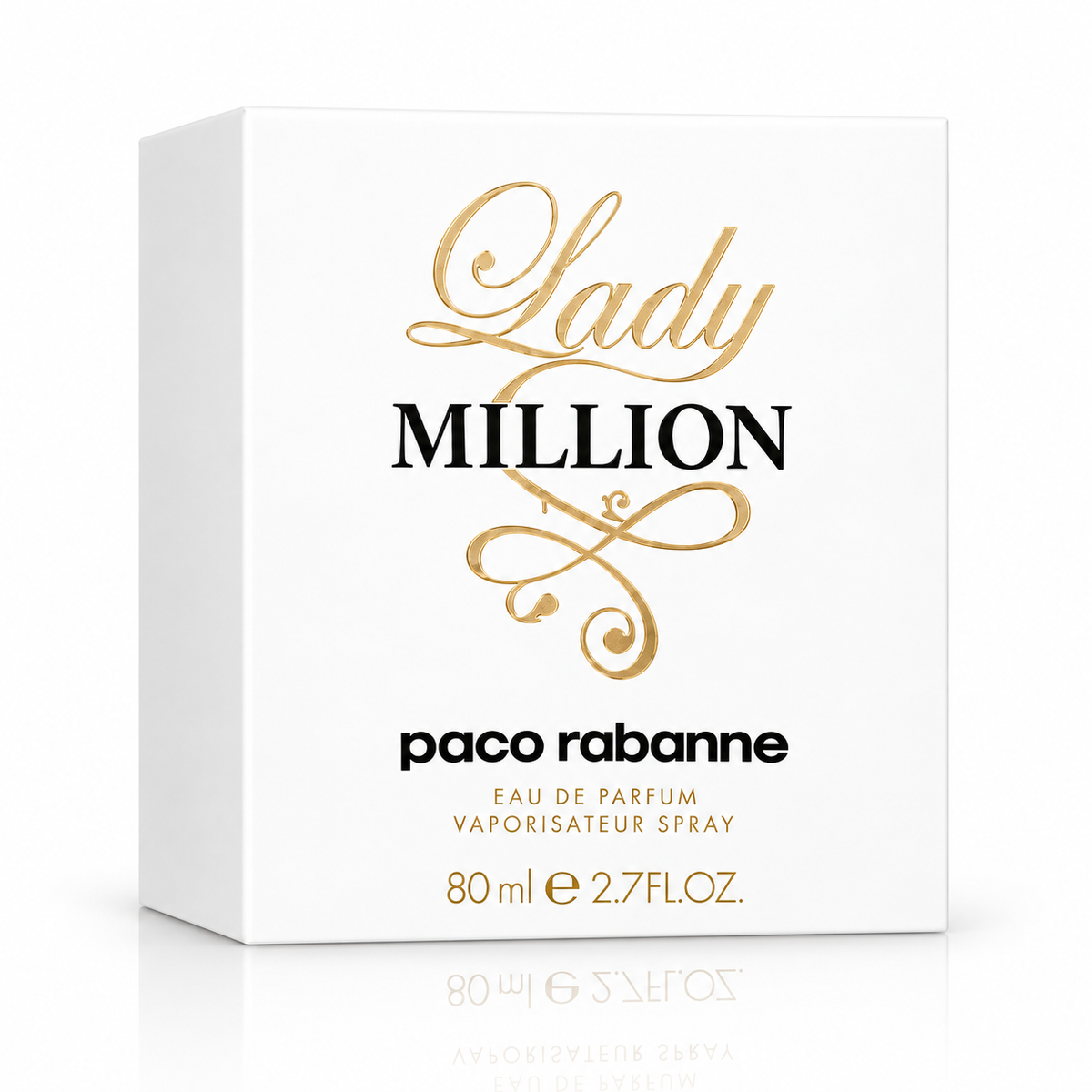 Lady Million by Paco Rabanne Eau de Parfum (EDP) 2.7 oz / 80 mL Tester for Women