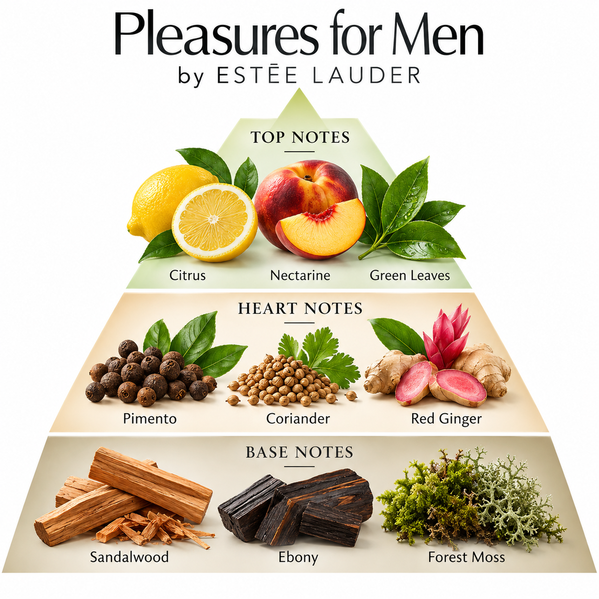 Pleasures for Men by Estée Lauder Eau de Cologne 3.4 oz / 100 mL for Men