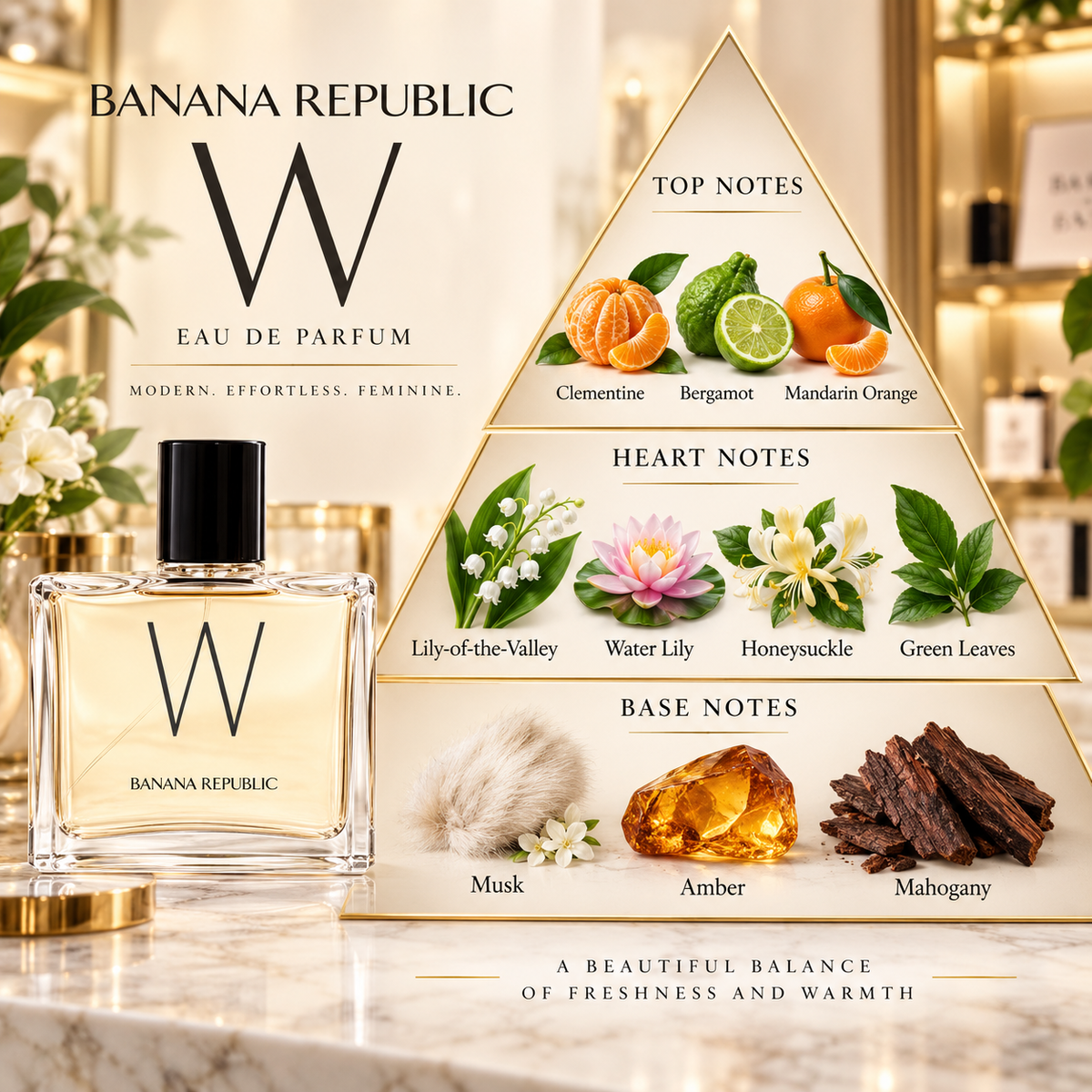 W by Banana Republic Eau de Parfum (EDP) 4.2 oz / 125 mL for Women