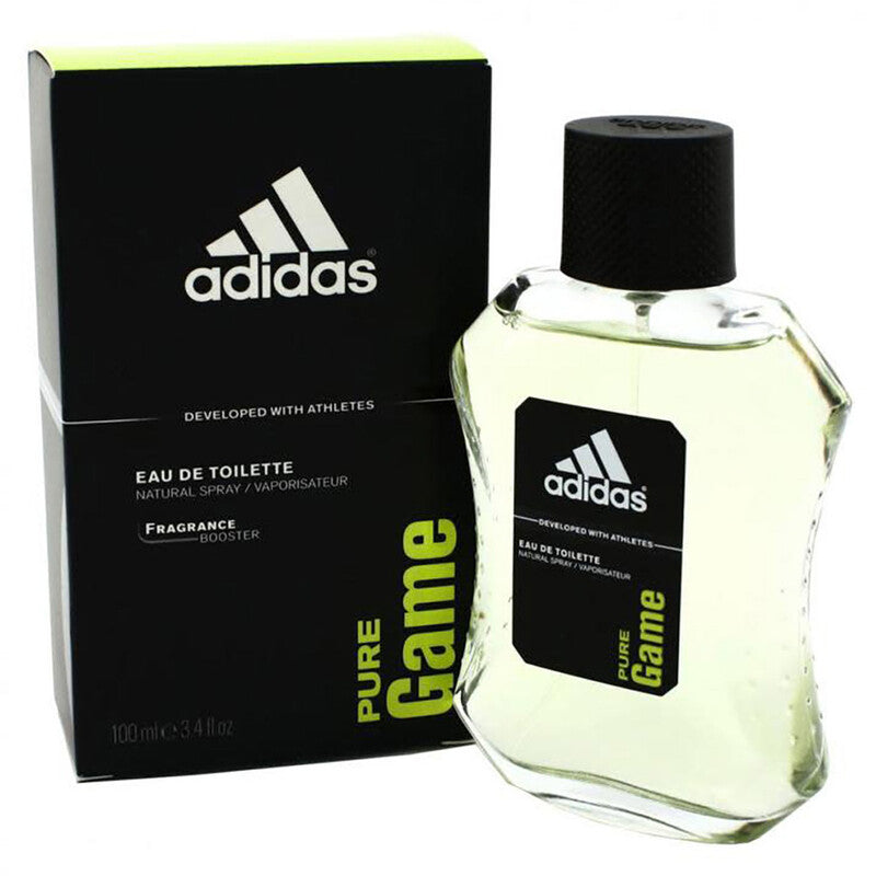Adidas Pure Game bottle and box
