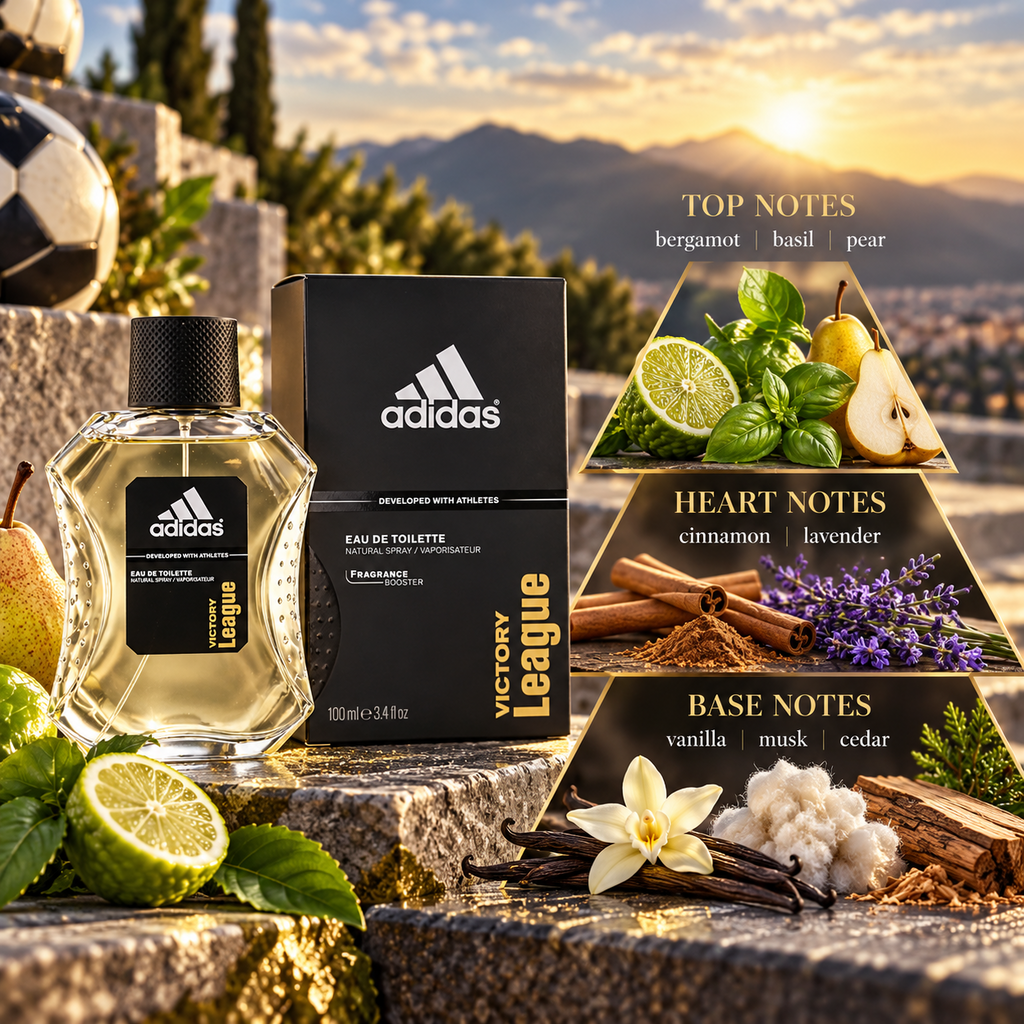 Adidas Victory League fragrance notes