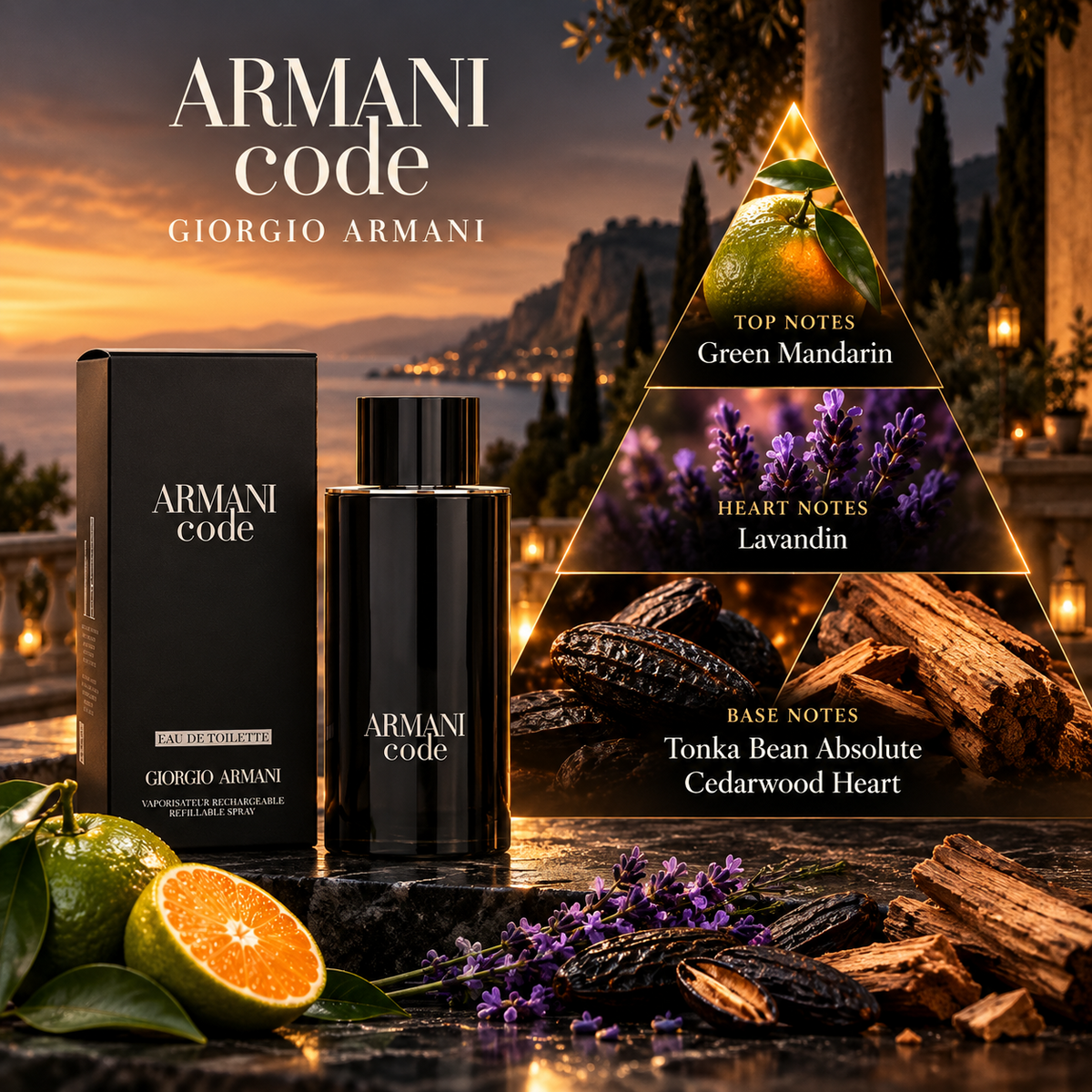 Armani Code by Giorgio Armani fragrance notes
