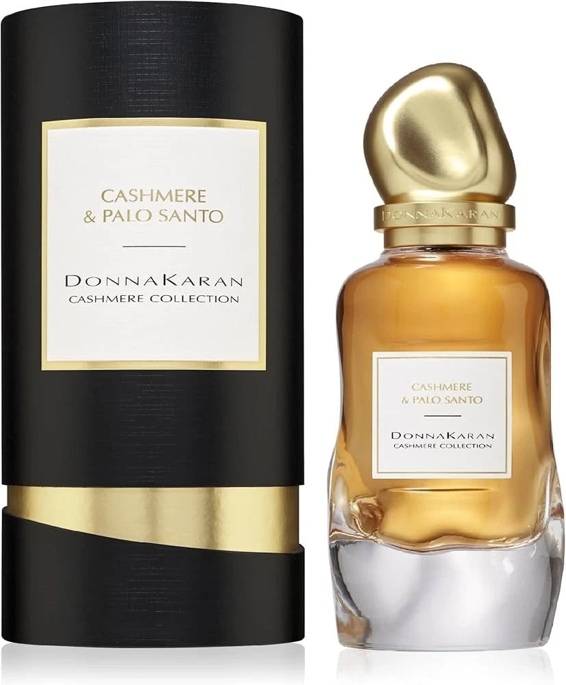 Cashmere and Palo Santo by Donna Karan Eau de Parfum 3.4 oz bottle and box