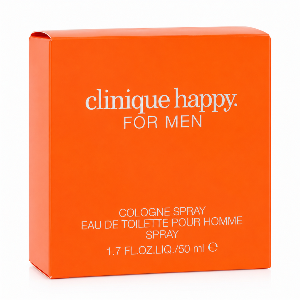 Clinique Happy for Men Cologne Spray 1.7 oz box