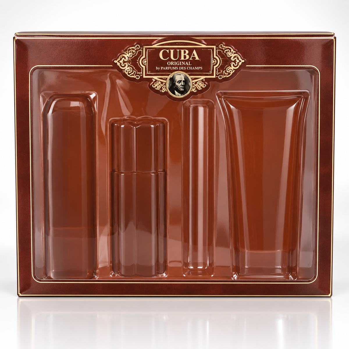 Cuba Gold by Fragluxe gift set retail box