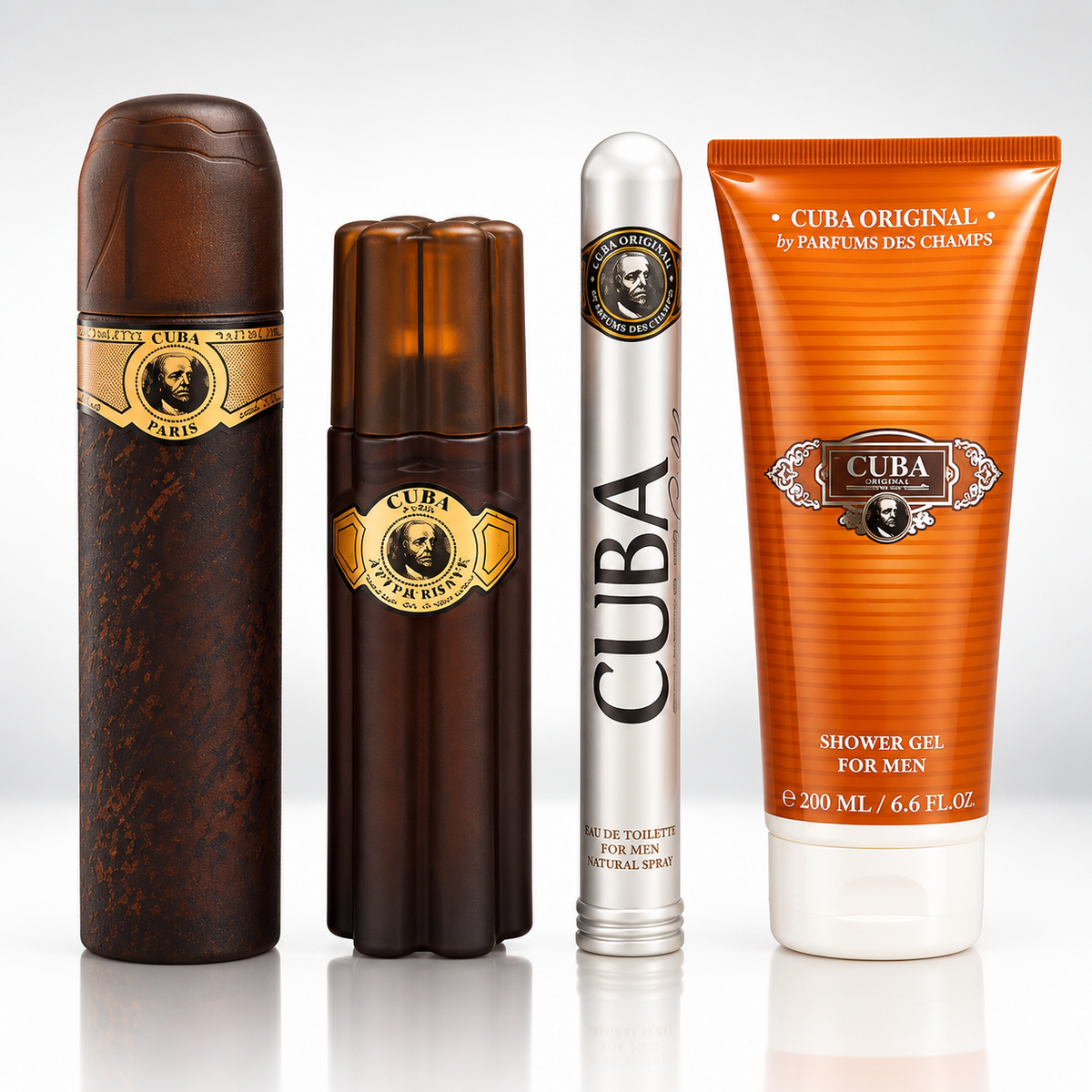 Cuba Gold by Fragluxe gift set contents