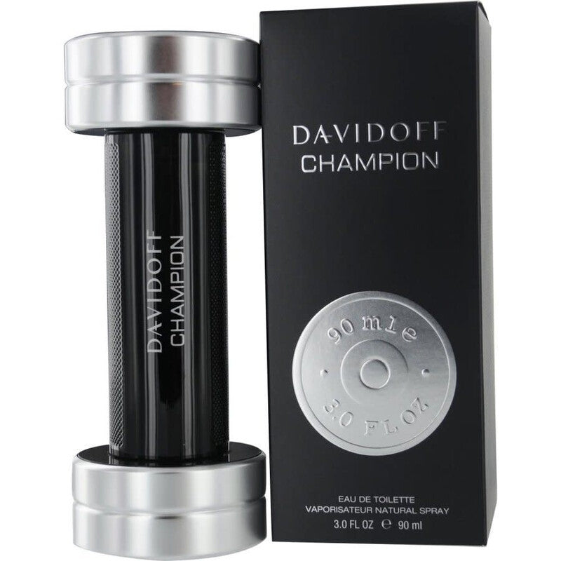 Davidoff Champion Eau de Toilette 3 oz bottle and box