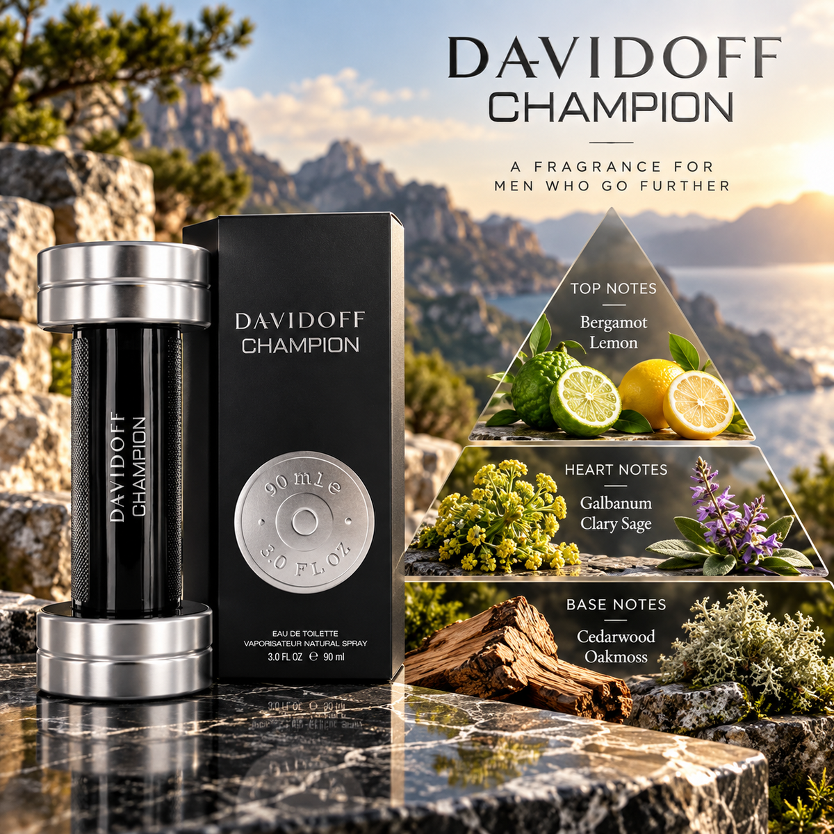 Davidoff Champion fragrance notes