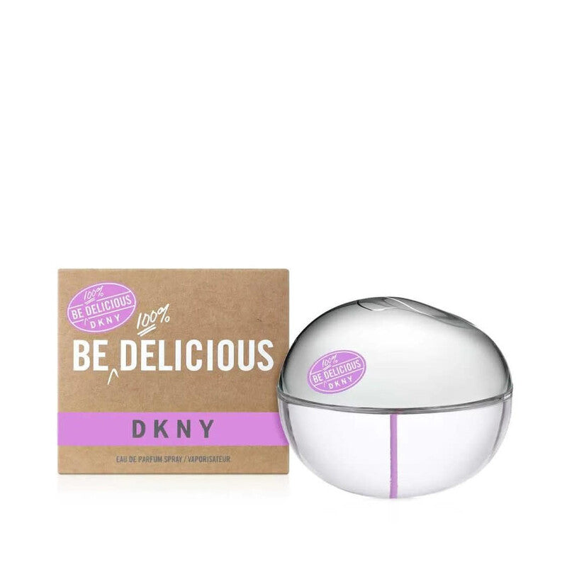 DKNY Be 100% Delicious Eau de Parfum 3.4 oz bottle and box