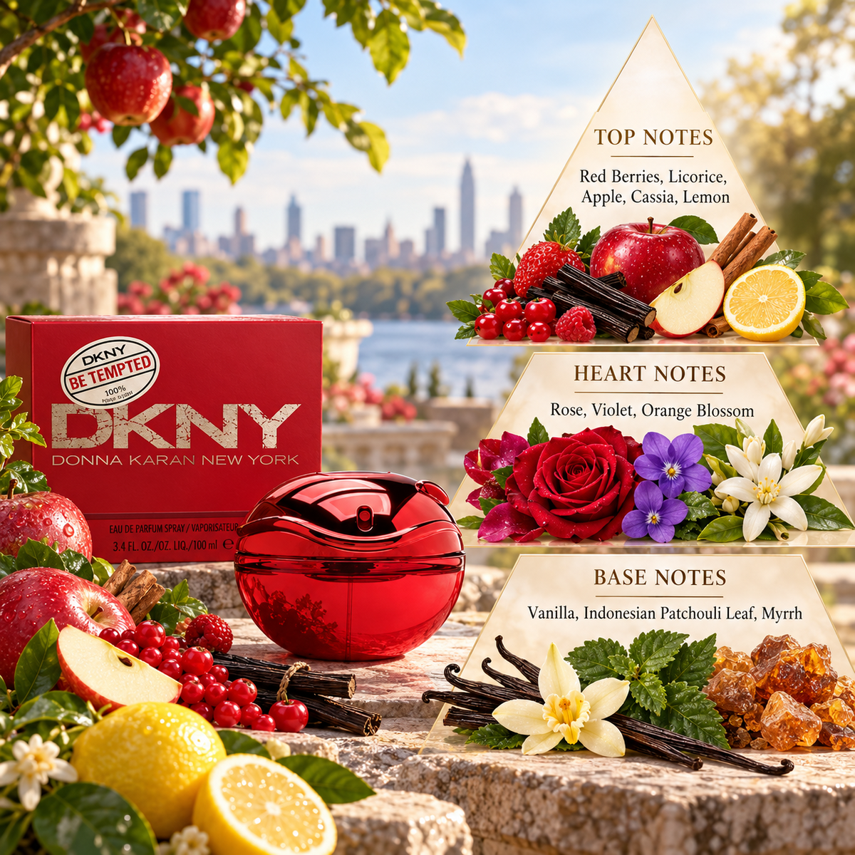 DKNY Be Tempted fragrance notes