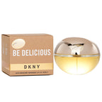 DKNY Golden Delicious Eau de Parfum 3.4 oz bottle and box