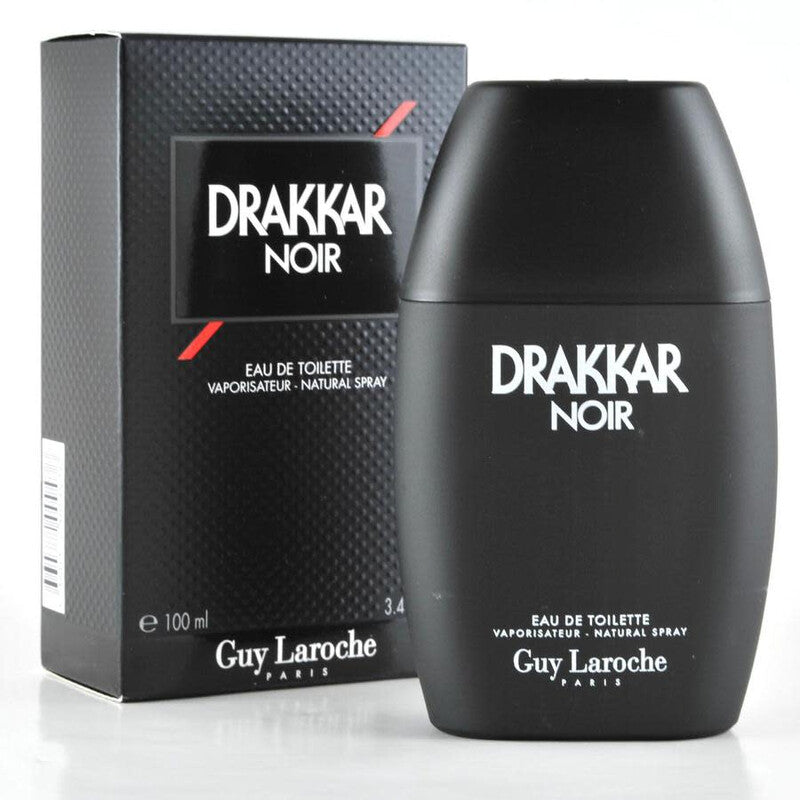 Drakkar Noir by Guy Laroche Eau de Toilette 3.4 oz bottle and box