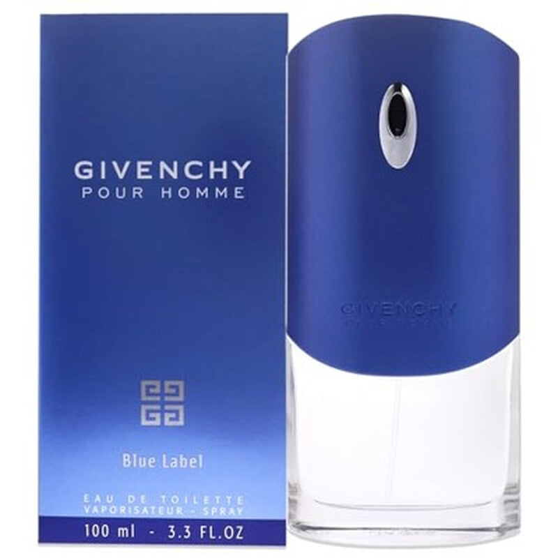 Givenchy Blue Label Eau de Toilette 3.3 oz bottle and box