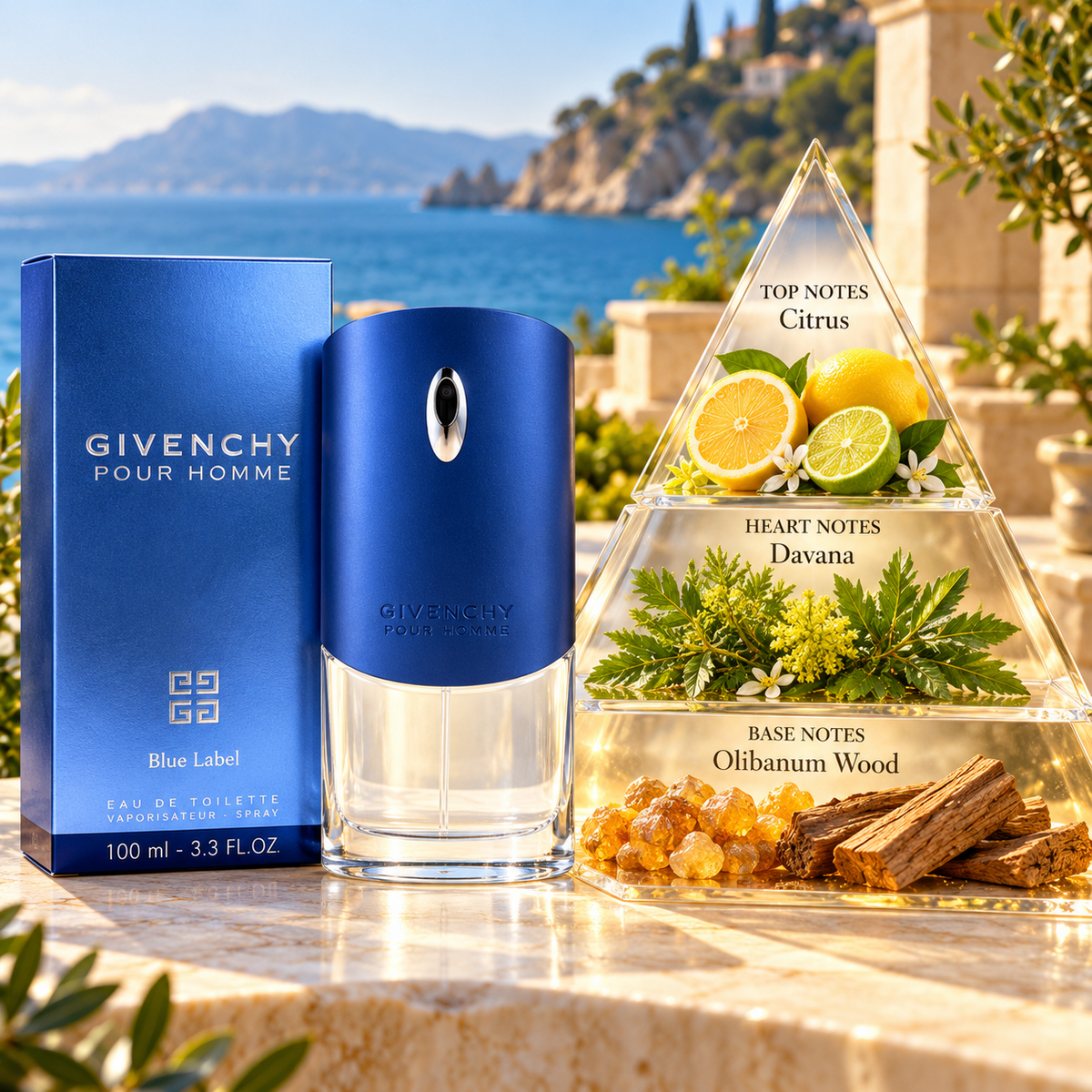 Givenchy Blue Label fragrance notes