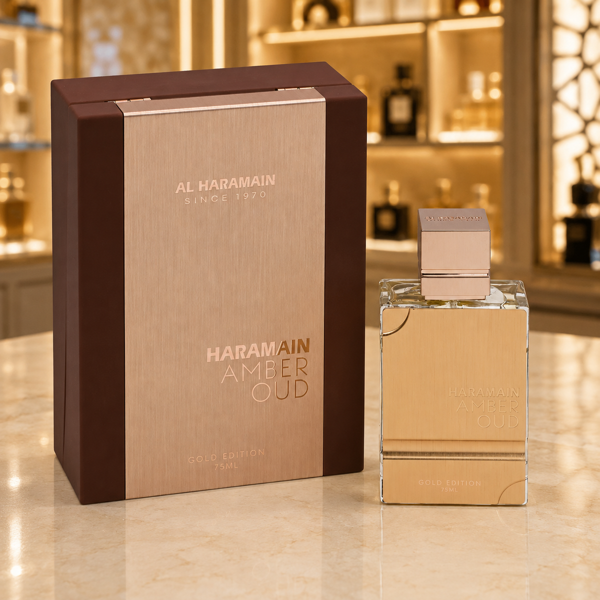 Amber Oud Gold Edition by Al Haramain Eau de Parfum (EDP) 2.54 oz / 75 mL Unisex
