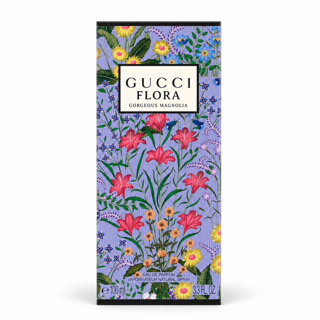 Gucci Flora Gorgeous Magnolia Eau de Parfum 3.3 oz box