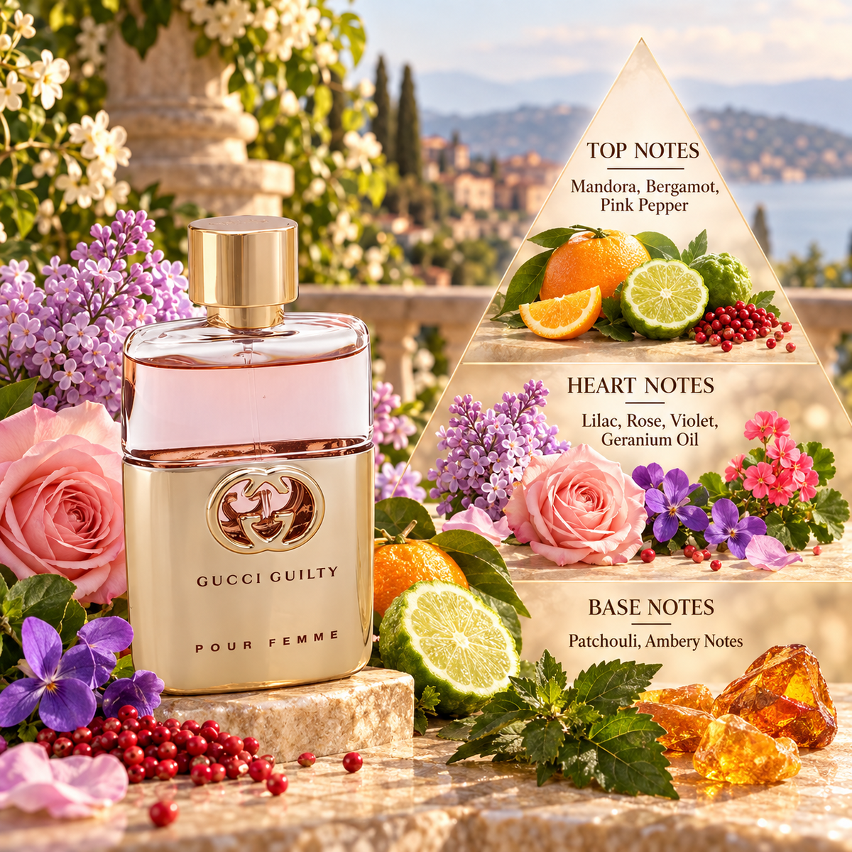 Gucci Guilty Pour Femme fragrance notes