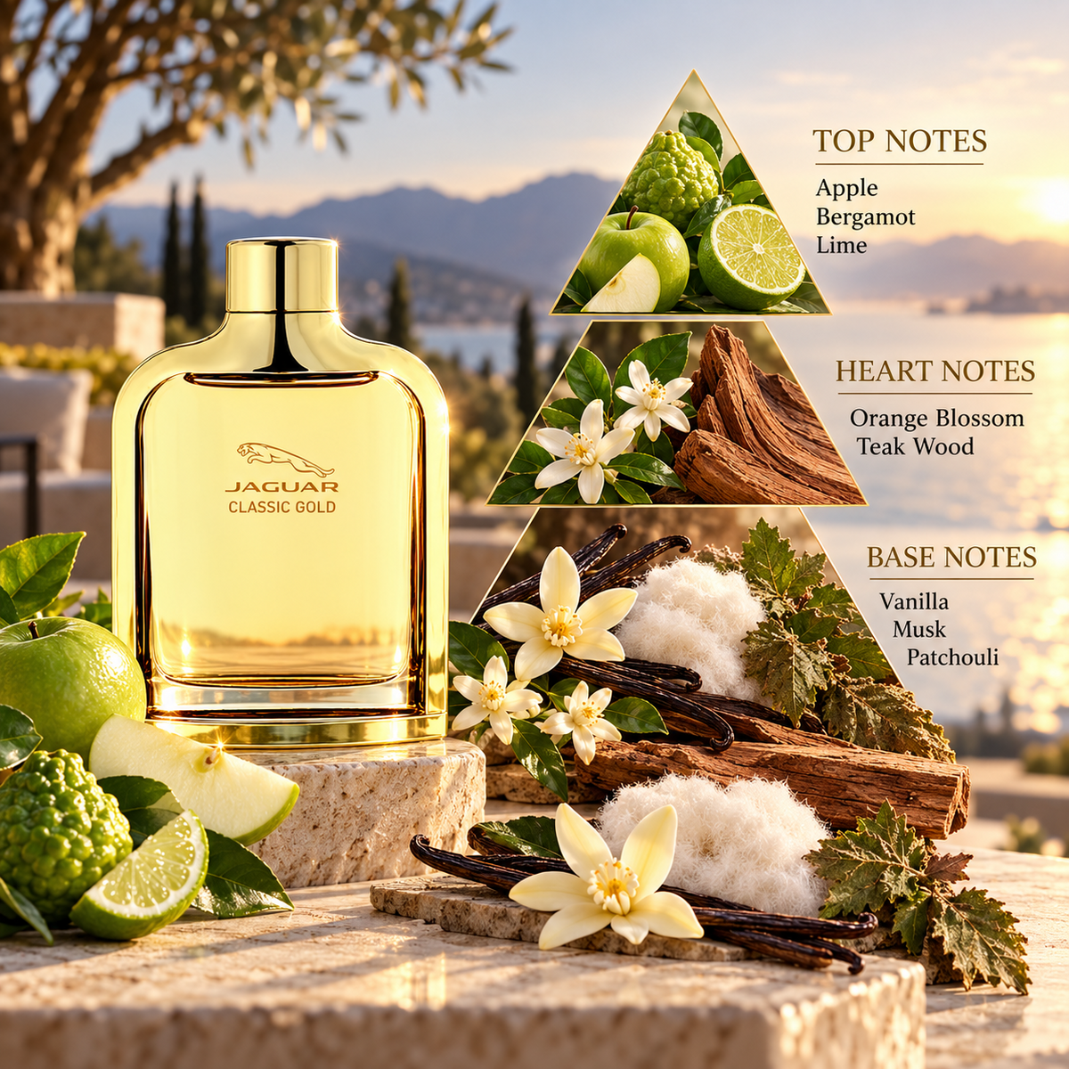 Jaguar Classic Gold fragrance notes