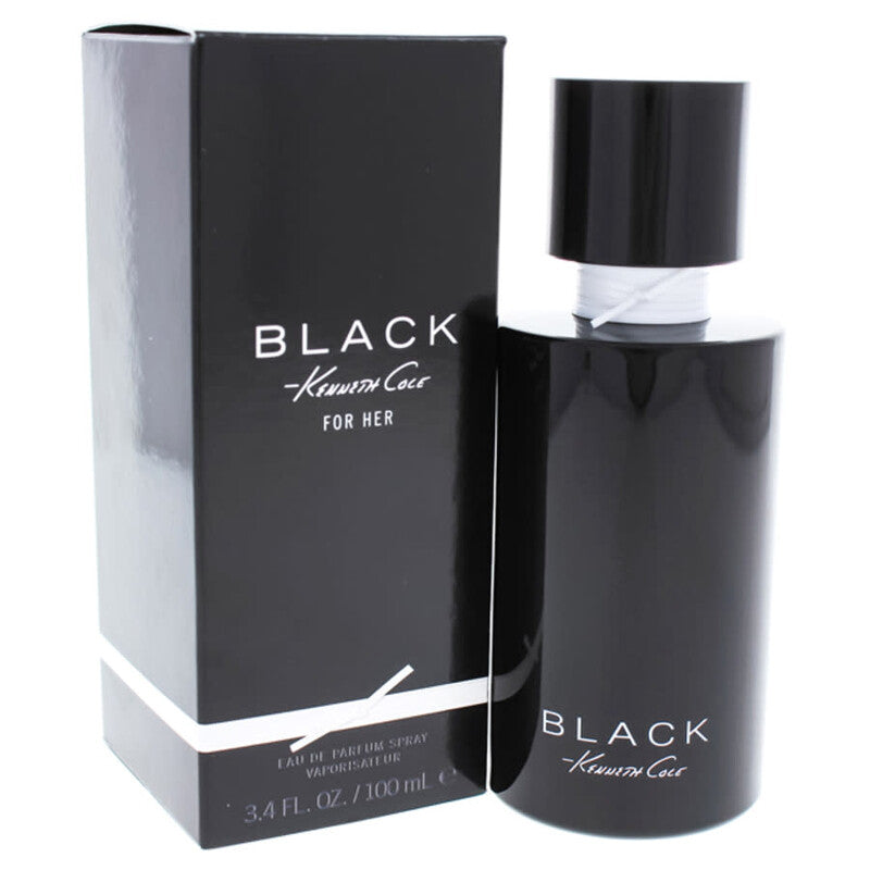 Kenneth Cole Black Eau de Parfum 3.4 oz bottle and box for women