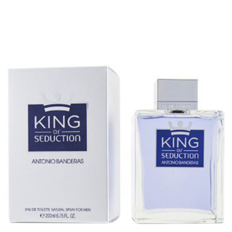 King of Seduction by Antonio Banderas Eau de Toilette 6.7 oz bottle and box