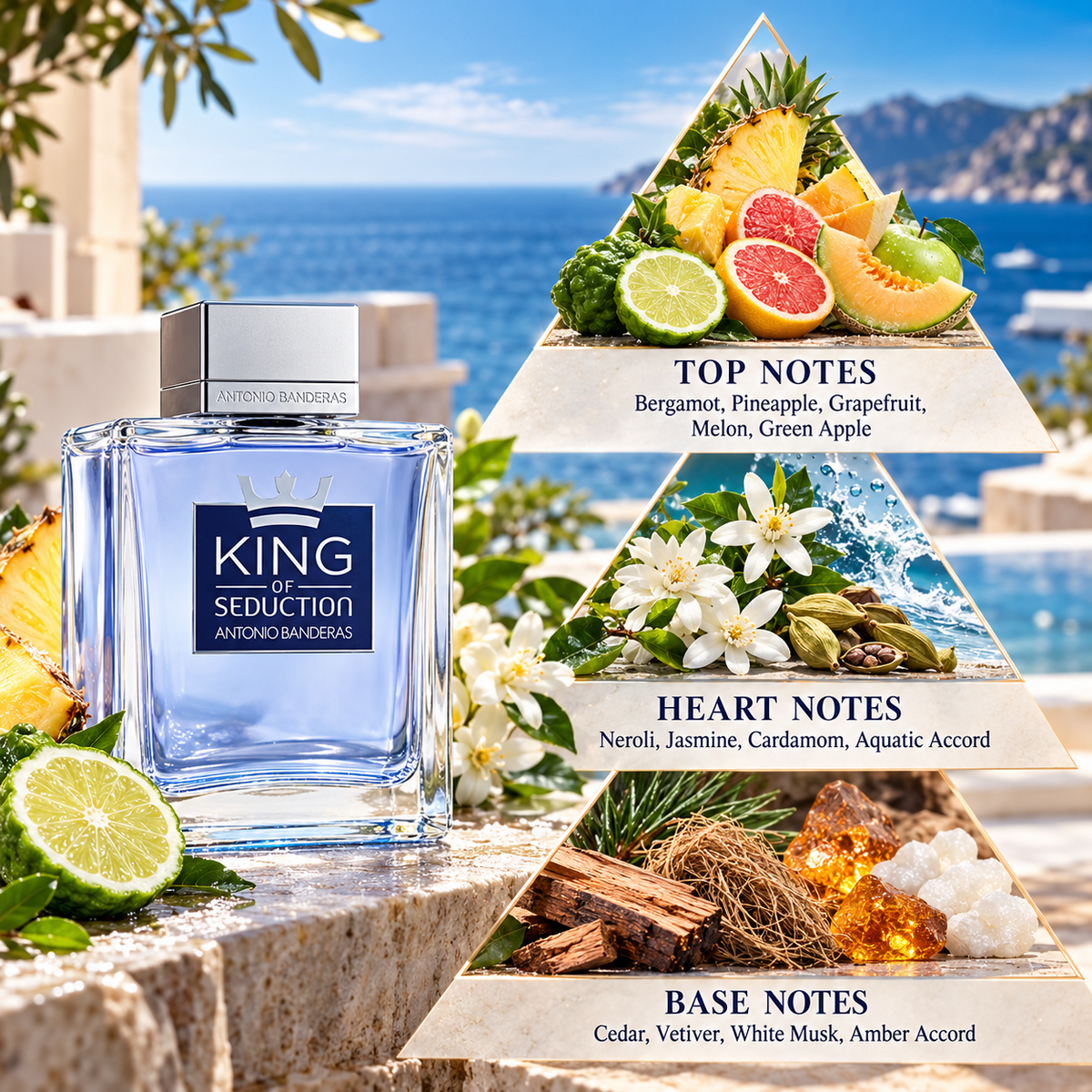King of Seduction by Antonio Banderas fragrance notes