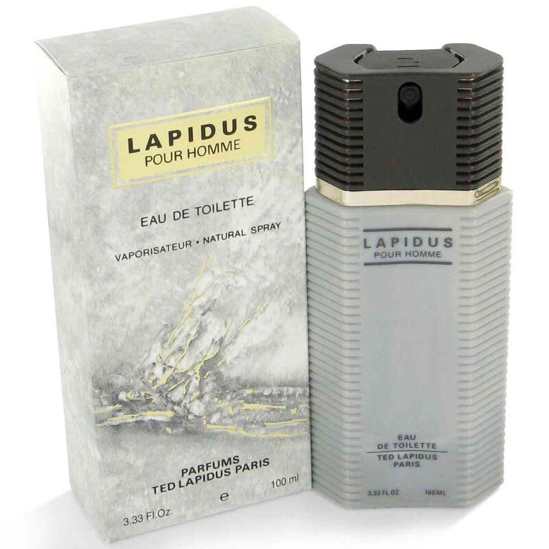 Lapidus by Ted Lapidus Eau de Toilette 3.4 oz bottle and box