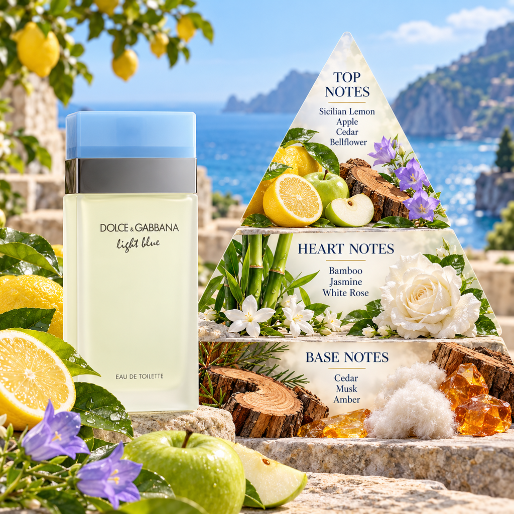 Light Blue by Dolce & Gabbana fragrance notes