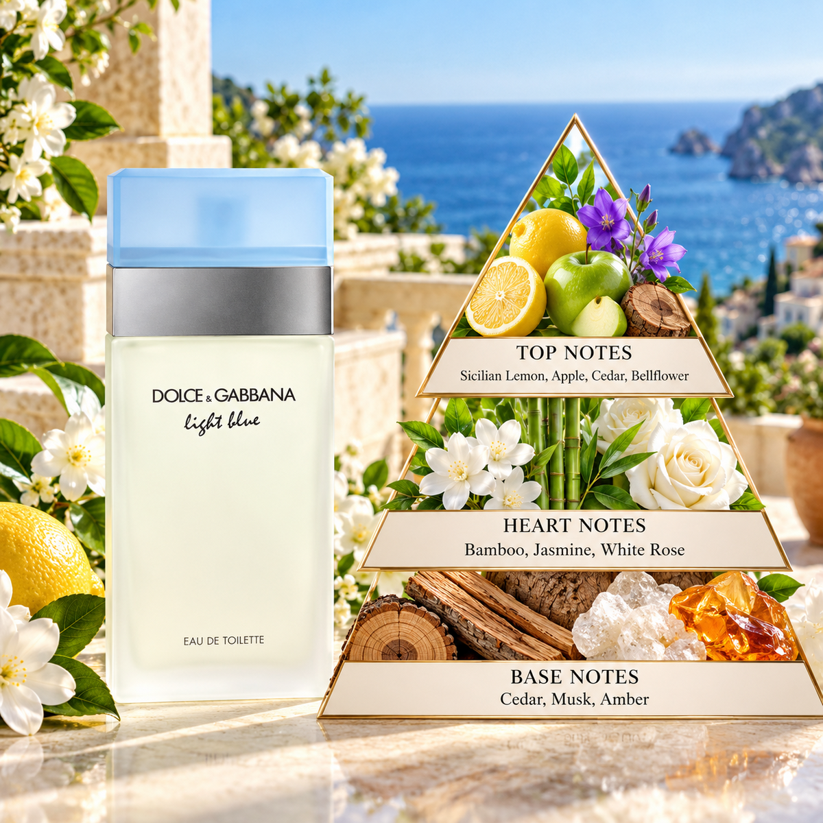 Light Blue by Dolce & Gabbana tester fragrance notes