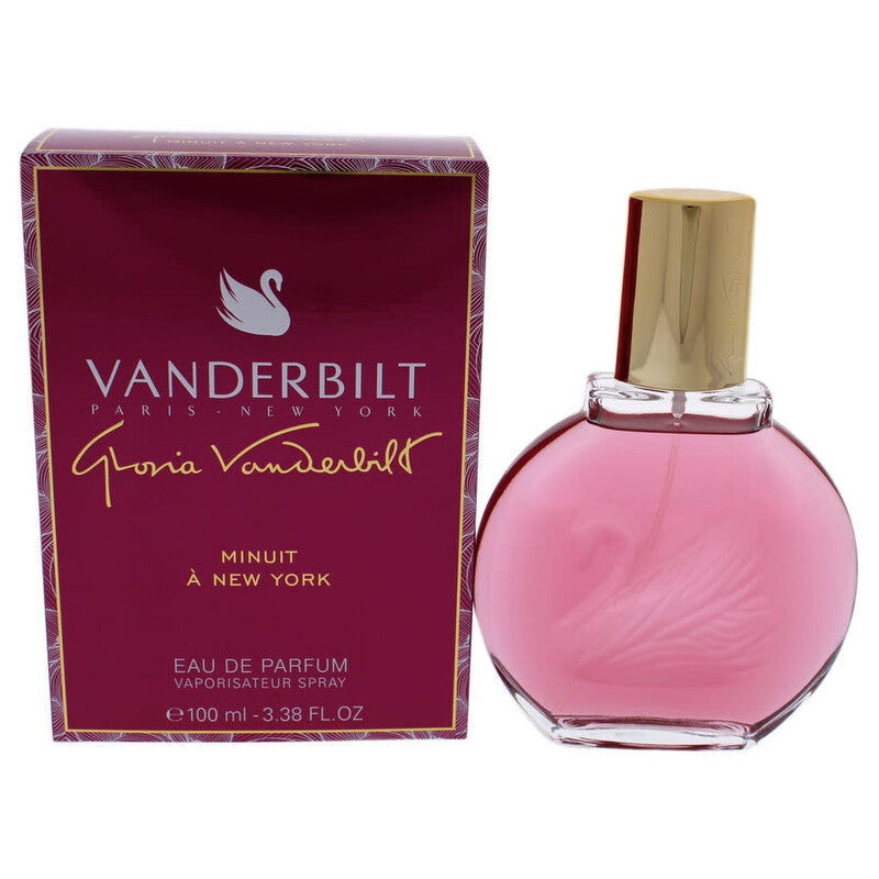 Minuit à New York by Gloria Vanderbilt Eau de Parfum 3.38 oz bottle and box