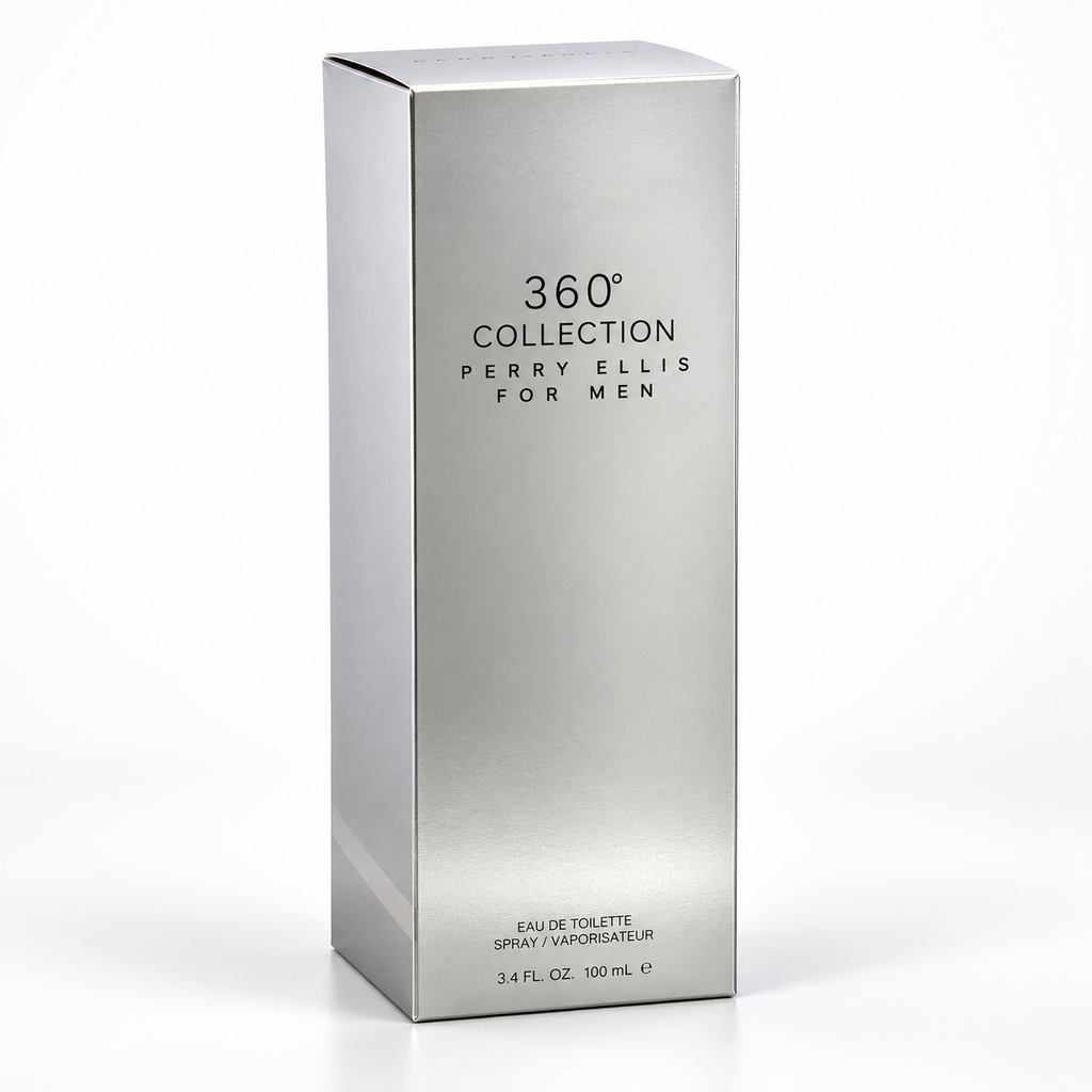Perry Ellis 360 Collection Eau de Toilette 3.4 oz box