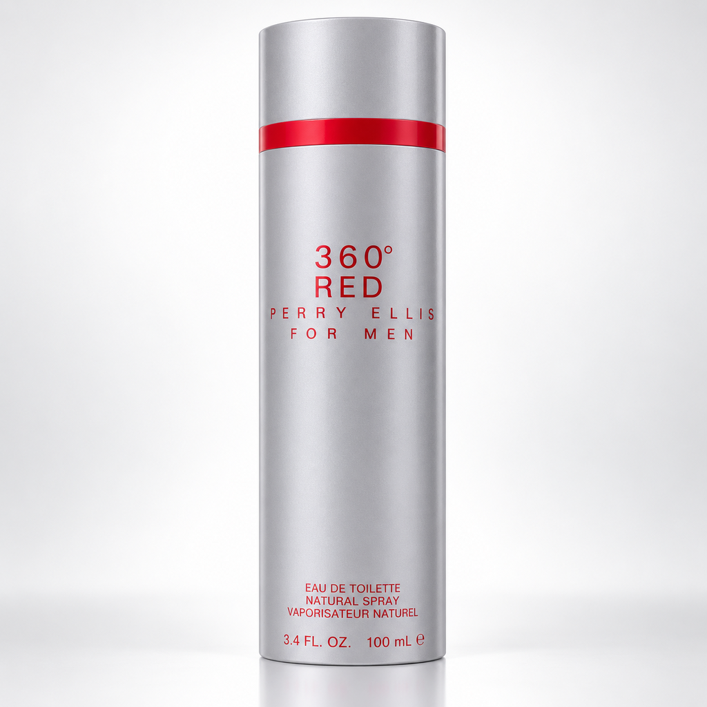 Perry Ellis 360 Red Eau de Toilette 3.4 oz box
