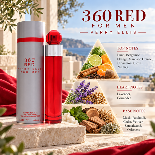 Perry Ellis 360 Red fragrance notes
