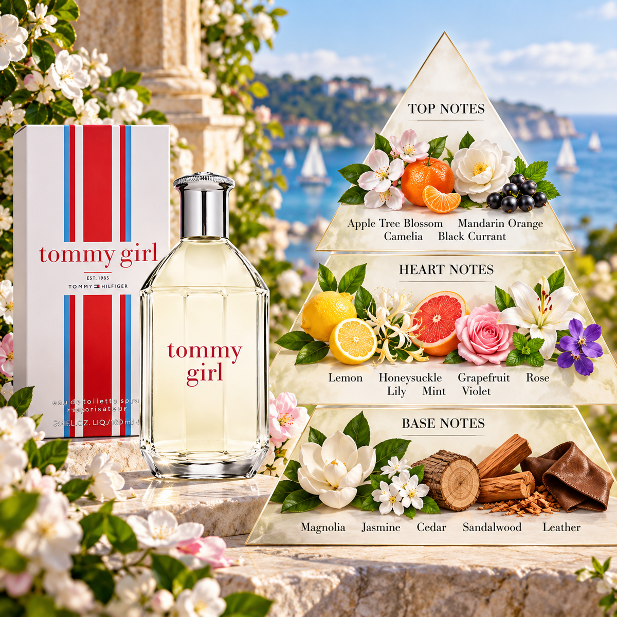 Tommy Girl 6.7 oz / 200 mL fragrance notes